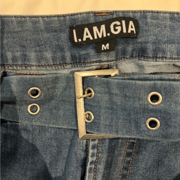 I Am Gia Cargo Jeans, Size M - Picture 2 of 2